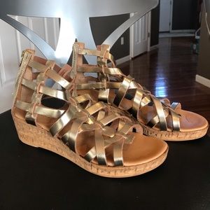 Gold Greek Sandals!